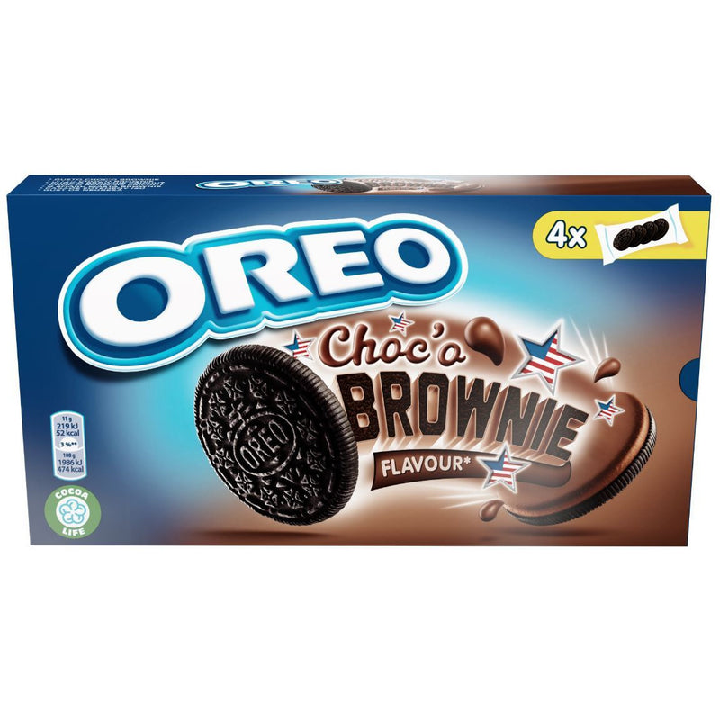 Oreo Brownie biscuiti cu crema 176g