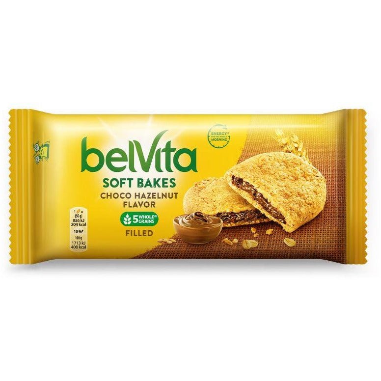 Belvita Breakfast Soft Bakes Filled biscuiti ciocolata 50 g
