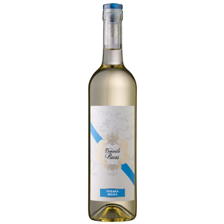 Cramele Recas Domeniile Recas Feteasca Regala, vin alb, demisec, 0,75l