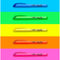 Highlights BIC Textmarker, abgeschrägte Spitze, verschiedene Farben, 5 Stück