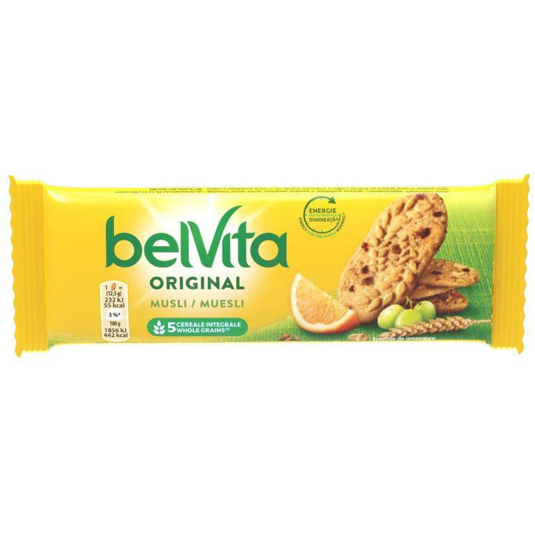 BelVita Breakfast Biscuiti cu cereale si fructe 50g