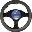 Carmax Husa auto pentru volan din piele sintetica, 37-43 cm, gri