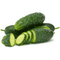 Cornichon cucumbers, per kg