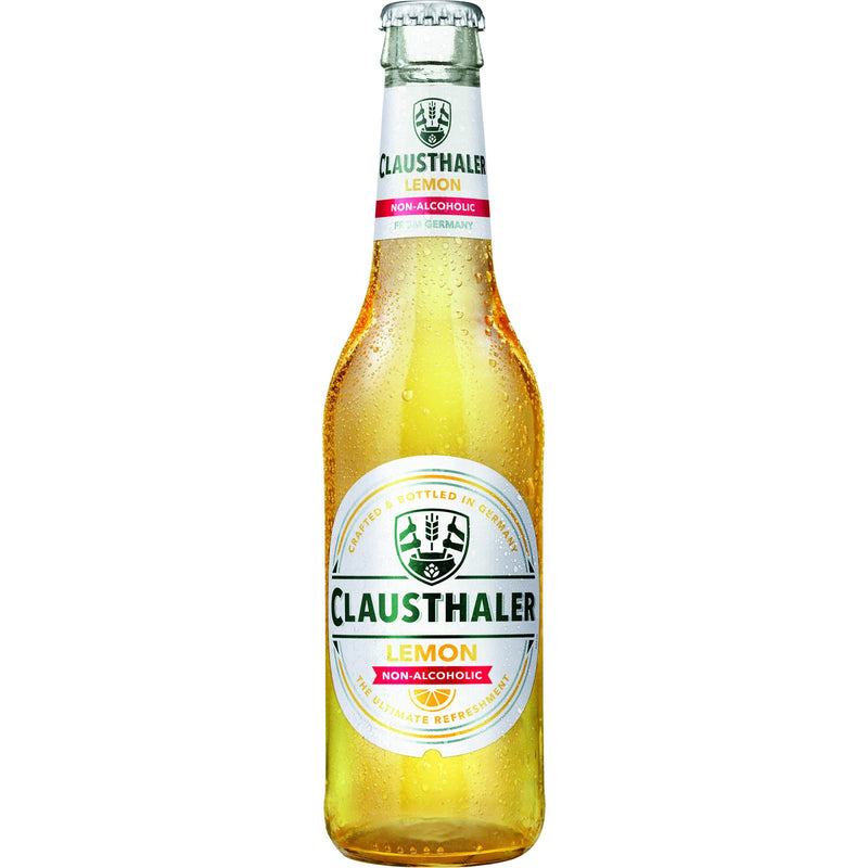 Clausthaler bere fara alcool cu aroma de lamaie, sticla 0,33L