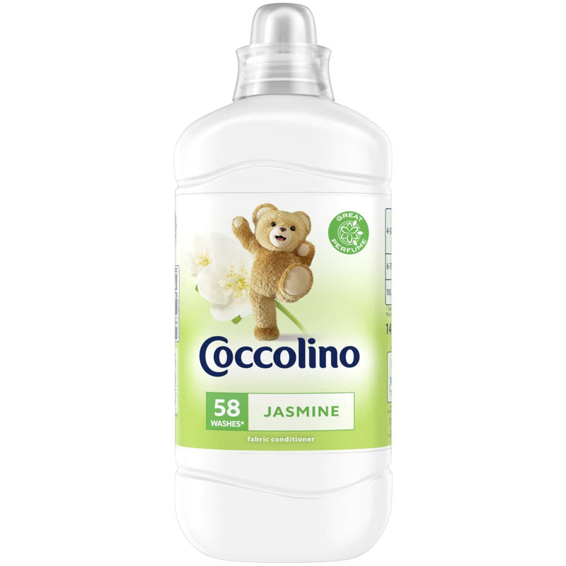 Coccolino Jasmine Balsam de rufe, 58 spalari, 1.45L