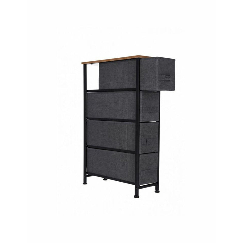 Comoda metalica TB70, 20x48x75,5 cm, gri