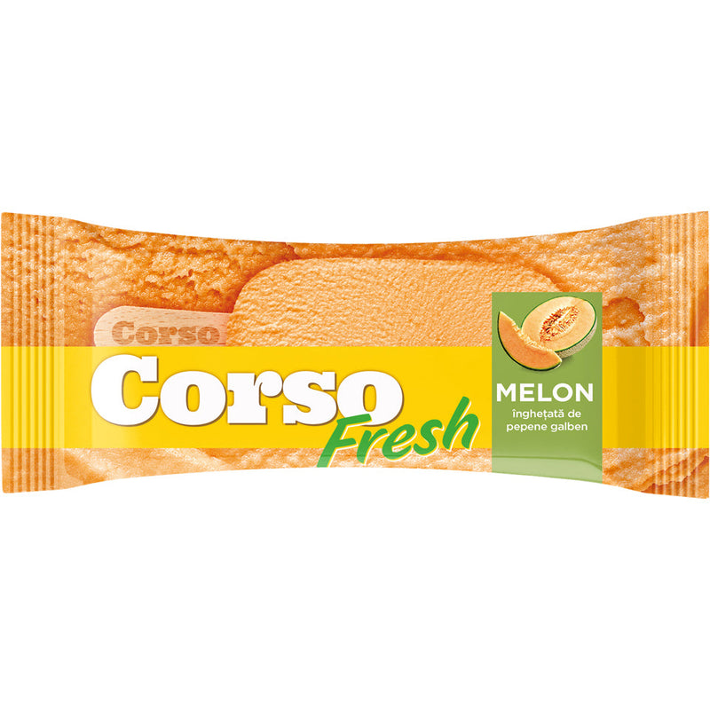 Corso Fresh Inghetata pe bat cu pepene galben 110ml