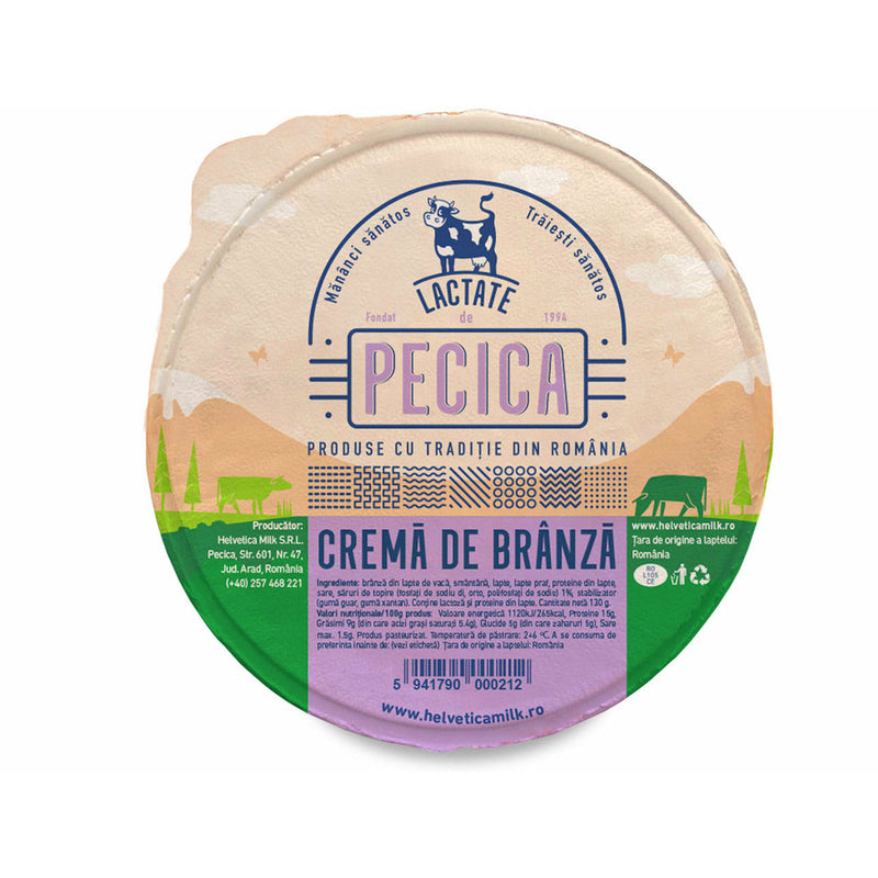 Lactate de Pecica Crema de branza 130g