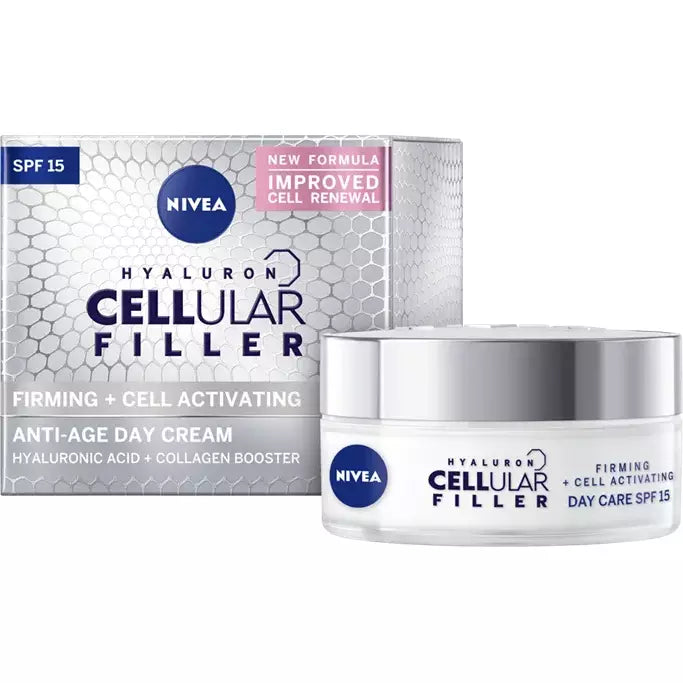Nivea Crema de zi Hyaluron Cellular Filler Volume FPS 15, 50ml