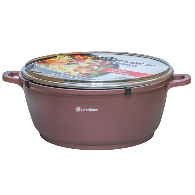 Schmitter Oala ceramica din aluminiu turnat, 32 cm, 9.5L