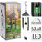 Decorative solar lamp with wind chimes DT3000120
