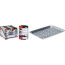 Set tavi din aluminiu pentru gratar, 240x160x15 mm, 4 bucati