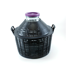 Glass bottle holder, wide mouth and plastic basket, volume 25L