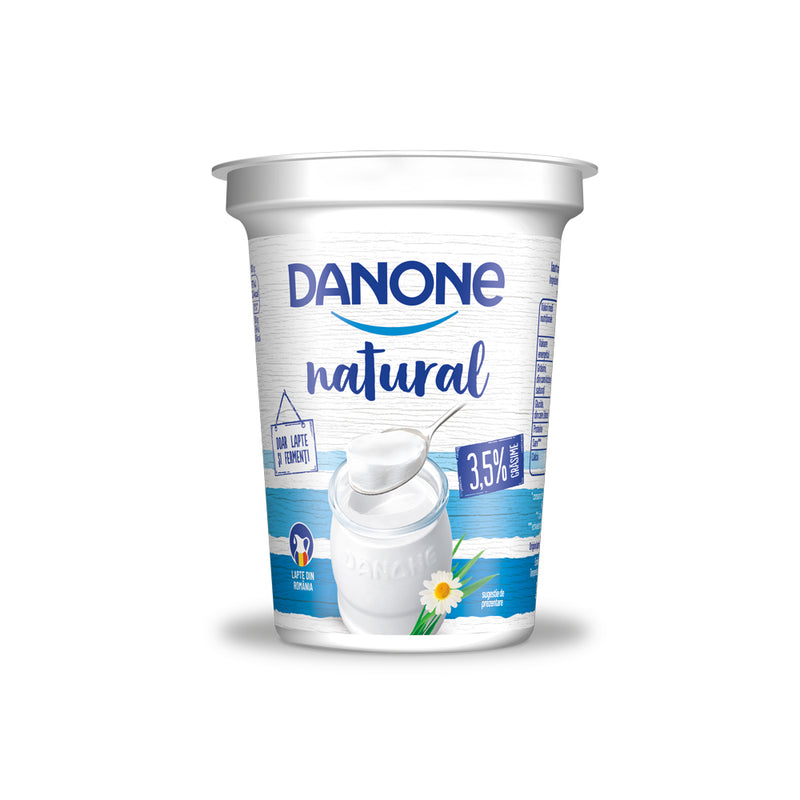 Danone Iaurt natural 3,5% grasime 390g