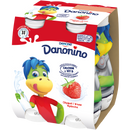 Danonino iaurt de baut cu capsune 4x100g