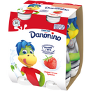 Danonino drinking yogurt with strawberries 4x100g