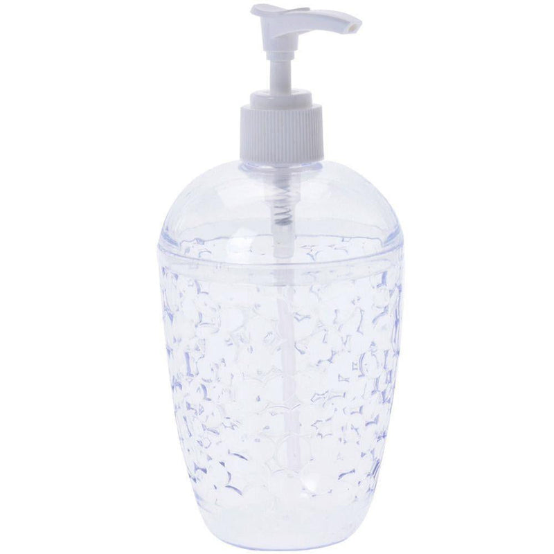 Dozator de sapun lichid, transparent, 400ml