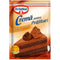 Dr. Oetker Creme für Kuchen mit Schokolade, Trüffel und Rum Geschmack 57g