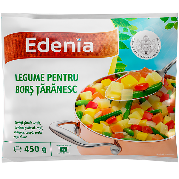 Edenia Amestec de legume pentru bors taranesc 450g
