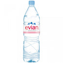 Evian 1.5L flaches natürliches Mineralwasser ohne Kohlensäure