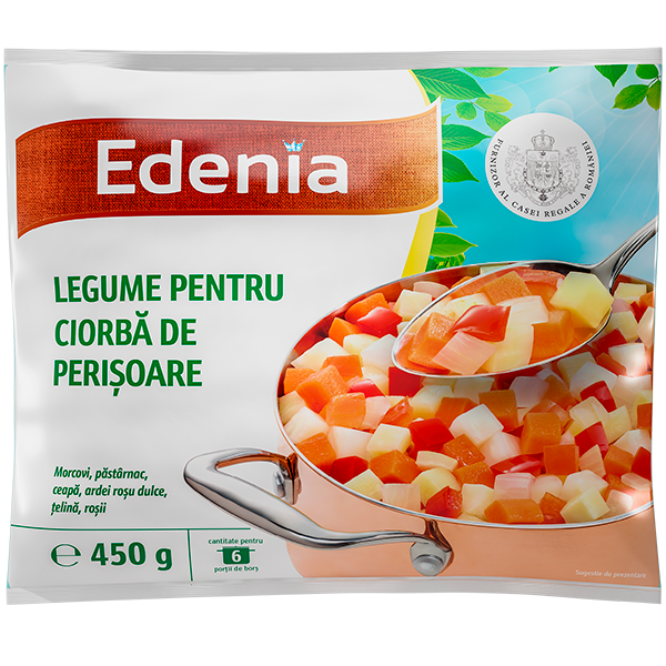 Edenia Amestec de legume pentru ciorba de perisoare 450g