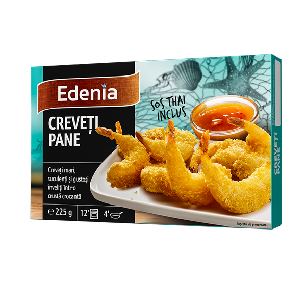 Edenia Creveti pane 225g