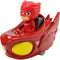 Heroes in pajamas set figurine with Owl-Glider car