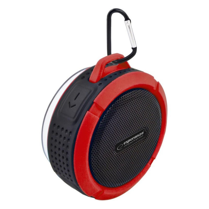 Esperanza Boxa portabila cu bluetooth Country EP125KR, 3W, negru/rosu