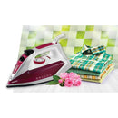 Fier de calcat Heinner HSI-2200PP, 2000-2400W, rezervor apa detasabil 190ml, talpa cu invelis ceramic, anti-picurare, mov