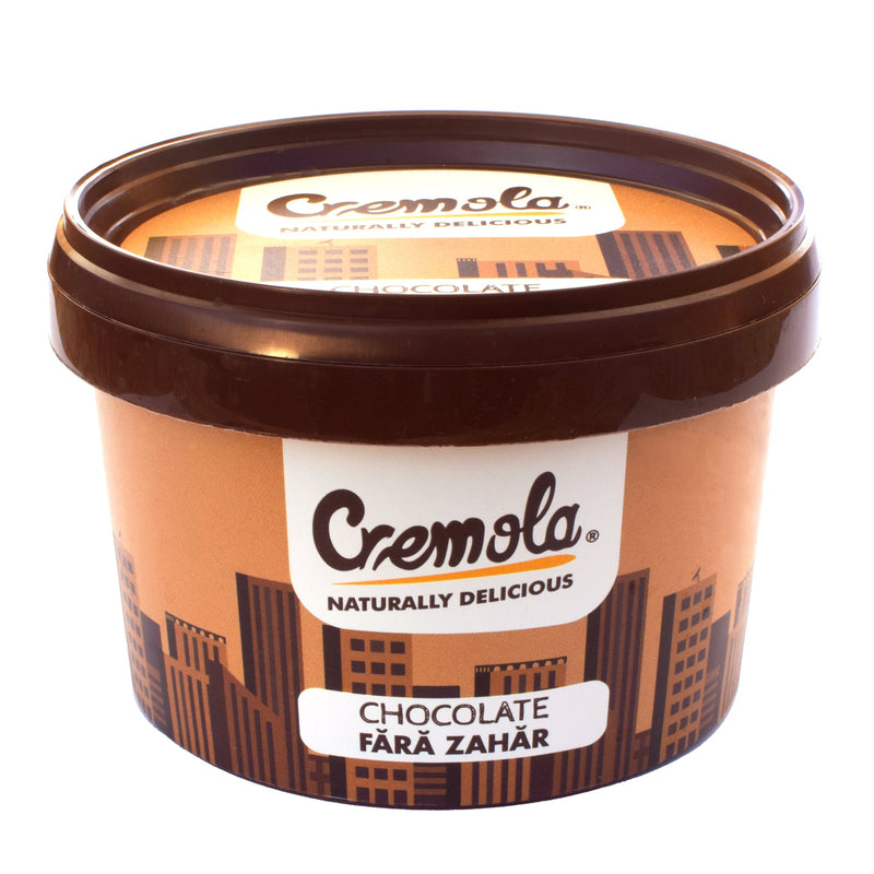 Cremola Inghetata de ciocolata fara zahar 500ml/ 365g