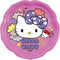 Farfurie intinsa din plastic Hello Kitty, 23cm, mov