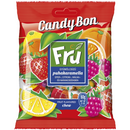 Fru Caramele moi cu gust de fructe, capsuni, lamaie, zmeura si portocale 60g