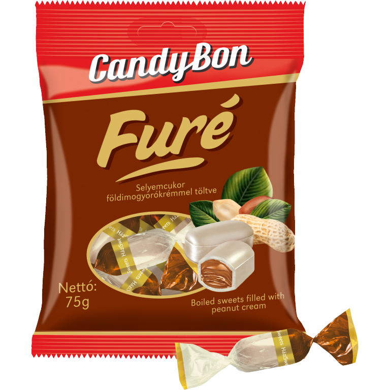 Fure Boambene fine umplute cu crema de arahide 75g