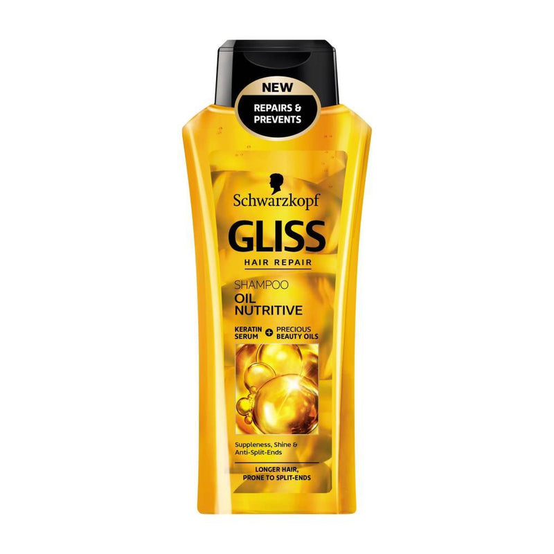 Gliss Oil Nutritive sampon pentru par cu varfuri despicate, 400ml