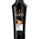 Gliss Ultimate Repair Stärkungsshampoo für trockenes und strapaziertes Haar, 400 ml