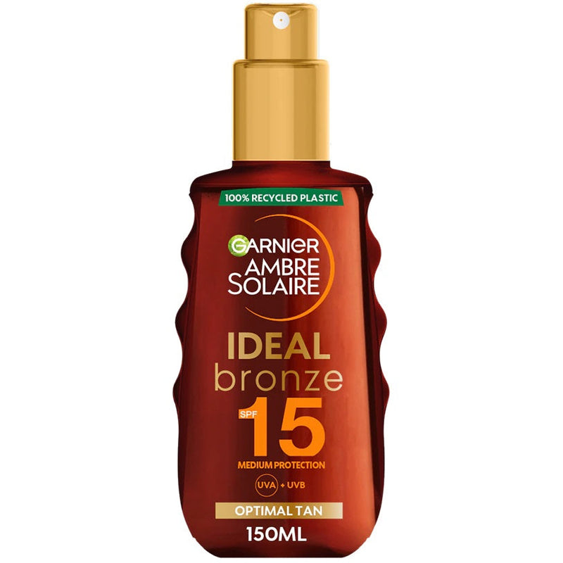 Garnier Ambre Solaire Ulei protector intensificator Ideal Bronze SPF15, 150 ml