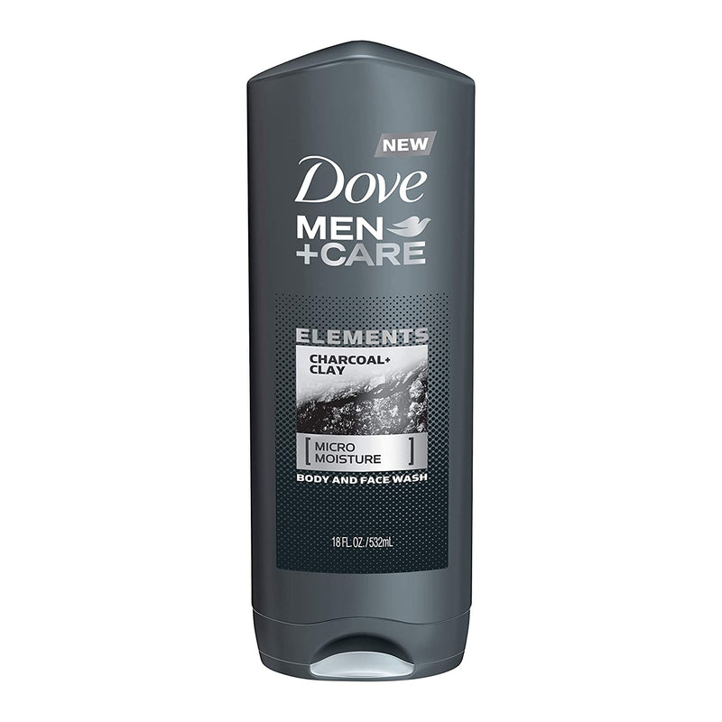 Gel De Dus Dove, Men+Care, Charcoal+Clay, 250 ml