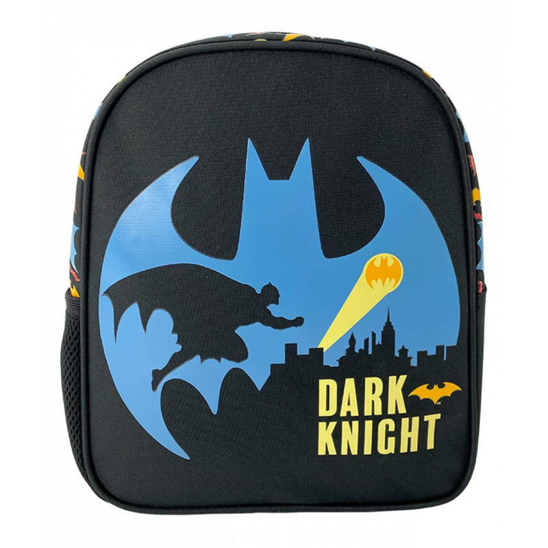 Ghiozdan Batman pentru prescolari, negru/albastru