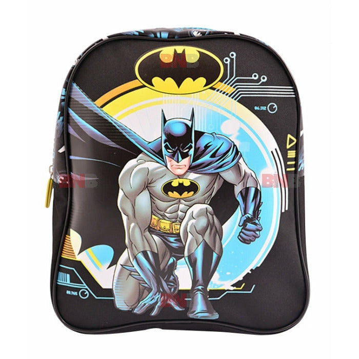 Ghiozdan gradinita Batman BMRS1741-1, negru/albastru