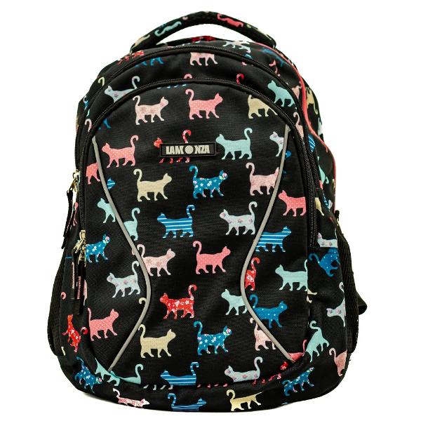 Ghiozdan pentru scoala Lamonza Cats, 45x30x21cm