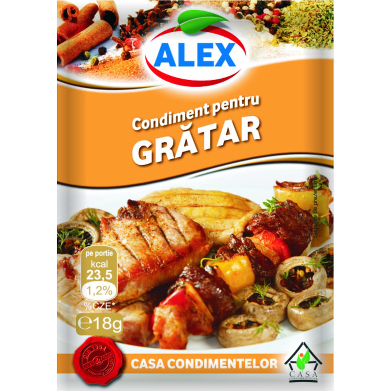 Alex amestec condimentar pentru gratar 18g
