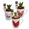 Hyacinth HL11094WP - Zambila in cana ceramica