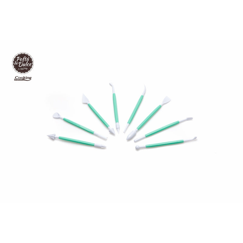 Simona Pope Set 8 ustensile pentru decorare prajituri