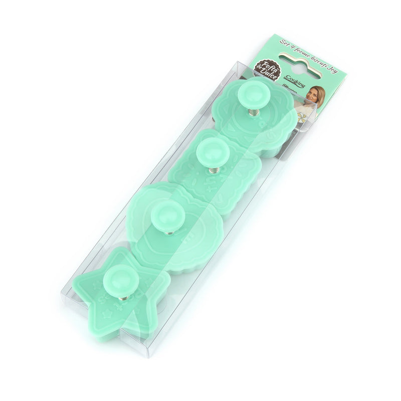 Simona Pope Set 4 forme biscuti Joy