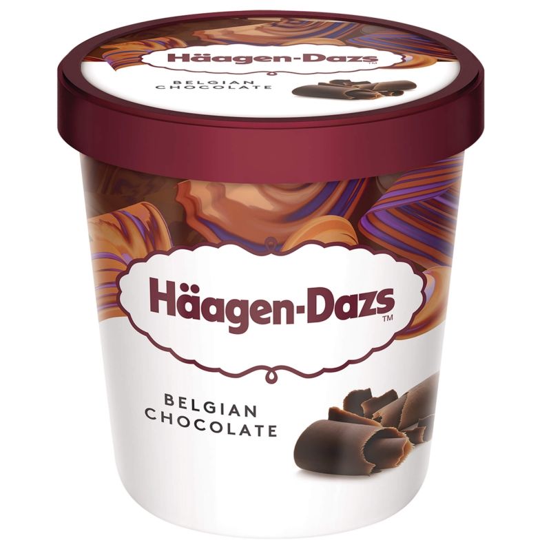 Haagen Dazs Inghetata cu ciocolata belgiana 460ml