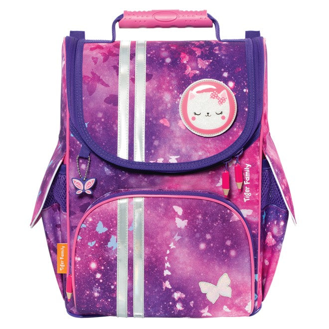 Herlitz Ghiozdan neechipat Tiger Family Nature Quest, motiv Glittery Night