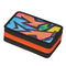 Herlitz Penar triplu echipat, 3 compartimente, 31 piese, motiv Neon Art