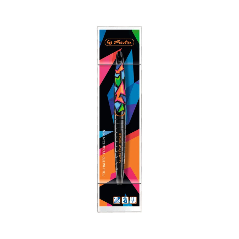 Herlitz Stilou my.pen, penita M, motiv Neon Art