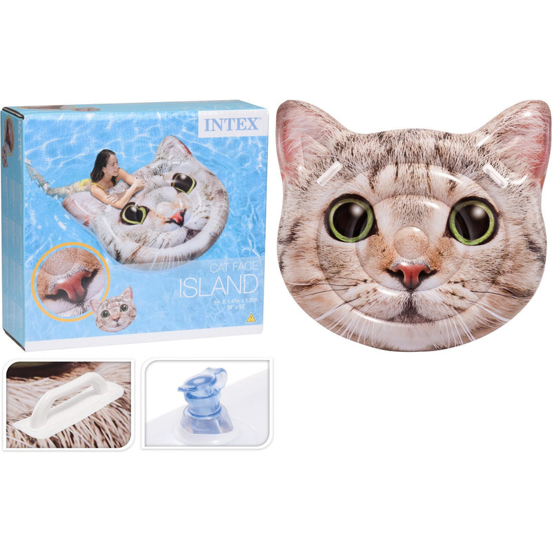 Intex Cat Face Saltea gonflabila, 147x135 cm