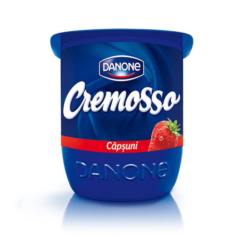 Danone Cremosso iaurt cu capsuni 125g
